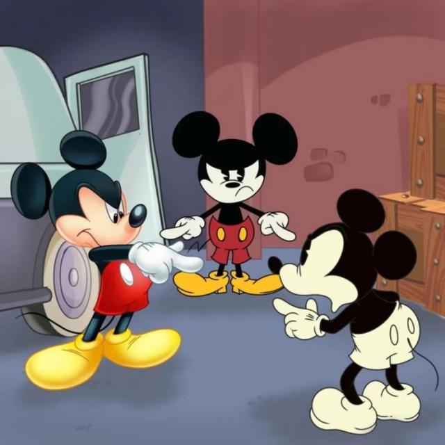 Drie generaties Mickey